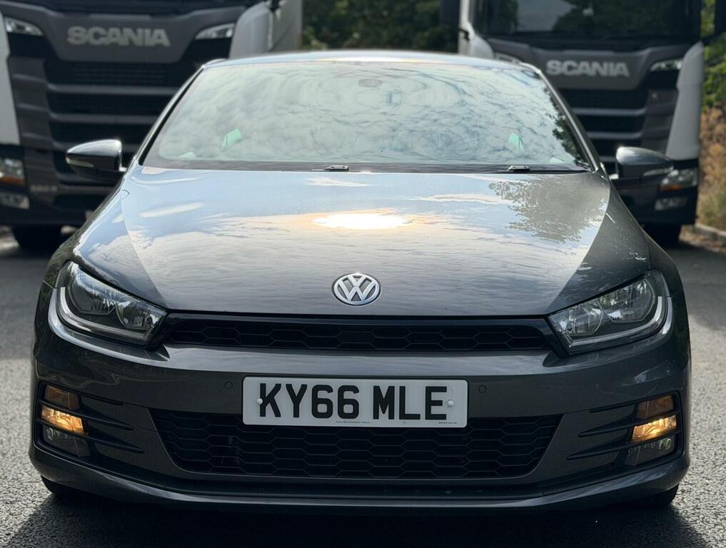 Volkswagen Scirocco Hatchback 2.0 Tdi Bluemotion Tech Gt Euro 6 Ss KY66MLE Grey #2