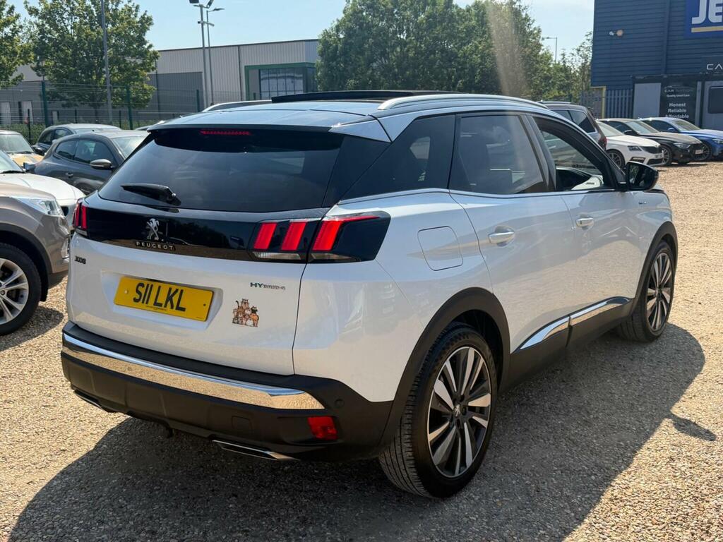 Peugeot 3008 Suv 1.6 13.2Kwh Gt E-eat 4Wd Euro 6 Ss 202 SX69BGZ White #3