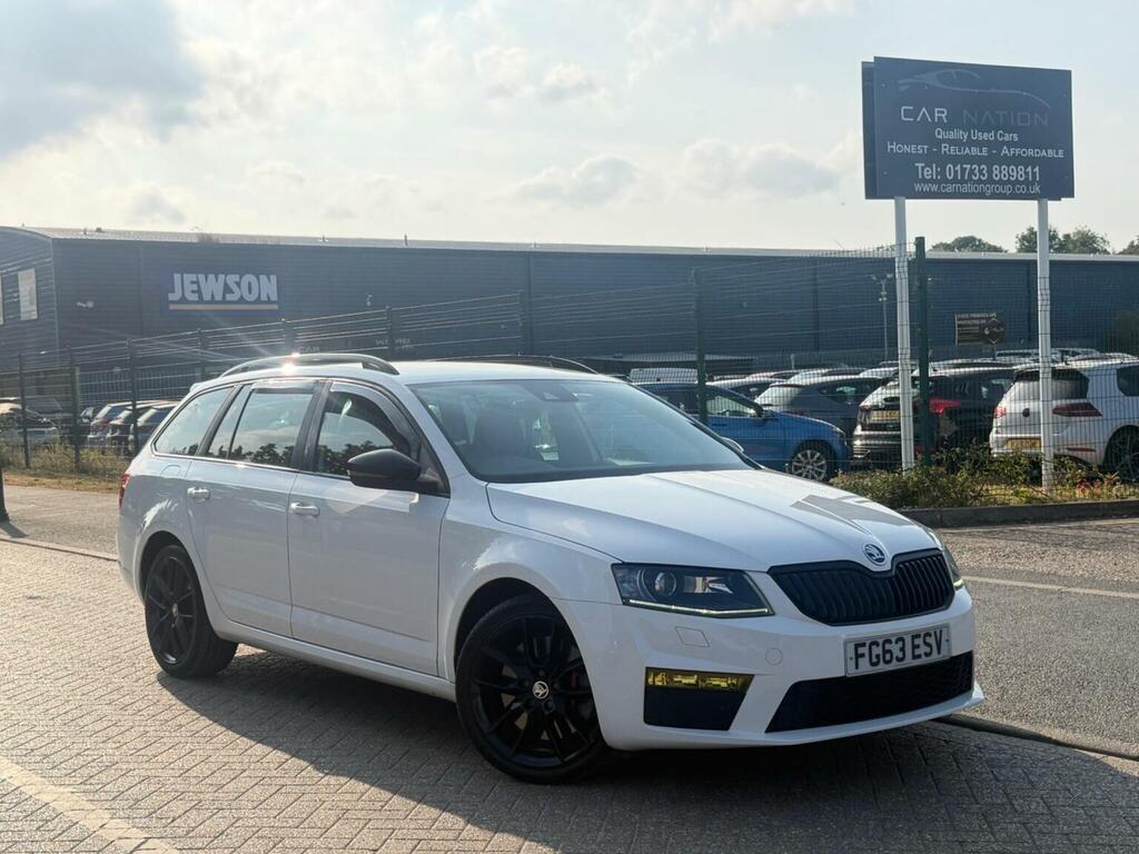 Skoda Octavia 2.0 Tdi Vrs Euro 5 Ss White