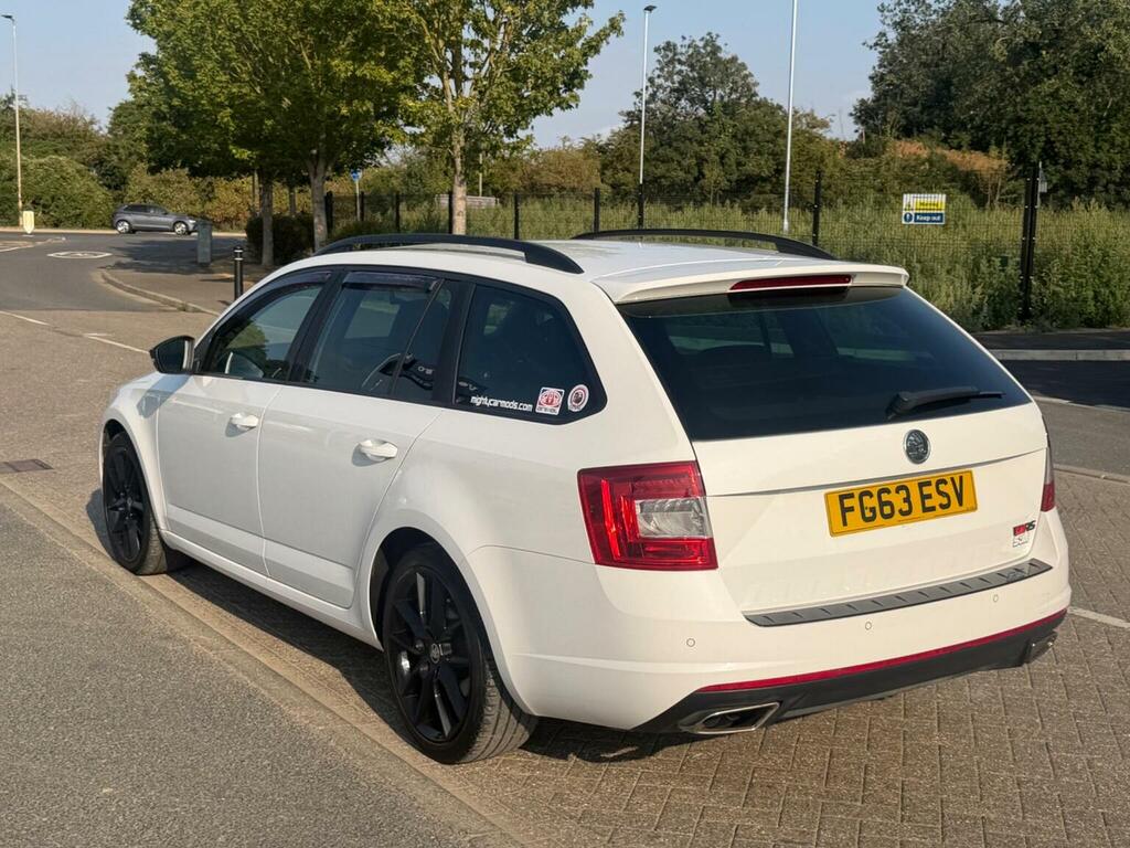 Skoda Octavia 2.0 Tdi Vrs Euro 5 Ss White #4
