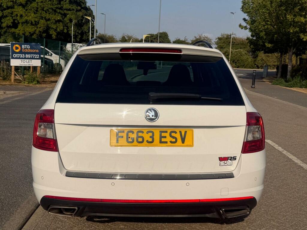 Skoda Octavia 2.0 Tdi Vrs Euro 5 Ss White #6