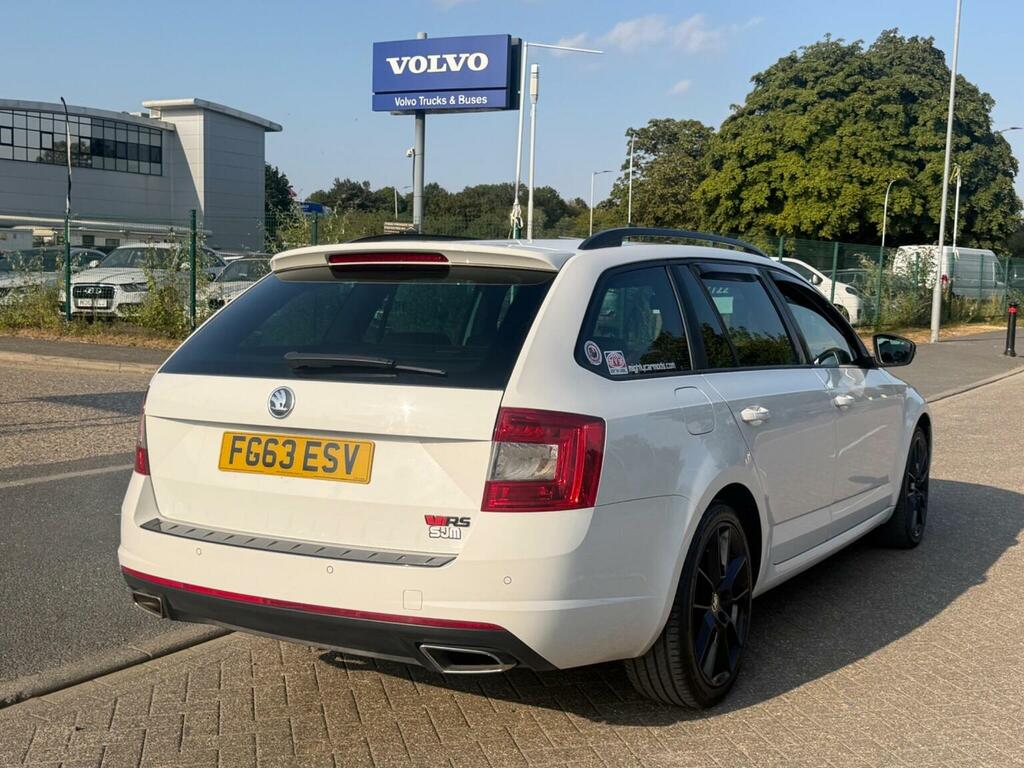 Skoda Octavia 2.0 Tdi Vrs Euro 5 Ss White #3