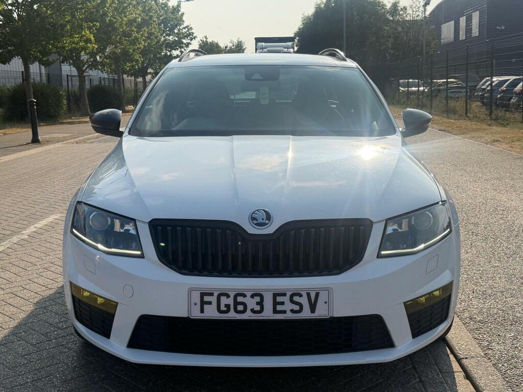 Skoda Octavia 2.0 Tdi Vrs Euro 5 Ss White #5