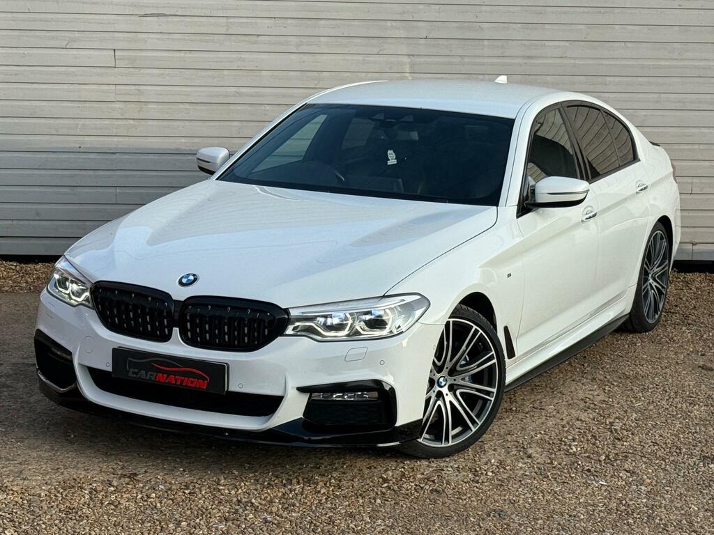 BMW 5 Series 3.0 530D M Sport Xdrive Euro 6 Ss YL17EXA White #5
