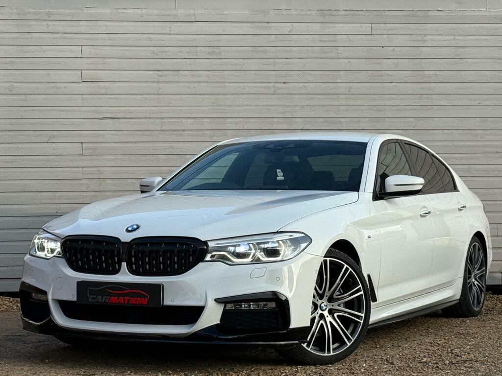 BMW 5 Series 3.0 530D M Sport Xdrive Euro 6 Ss YL17EXA White #4