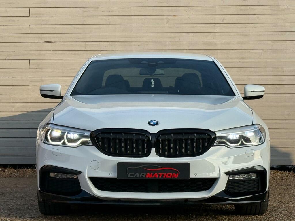 BMW 5 Series 3.0 530D M Sport Xdrive Euro 6 Ss YL17EXA White #3