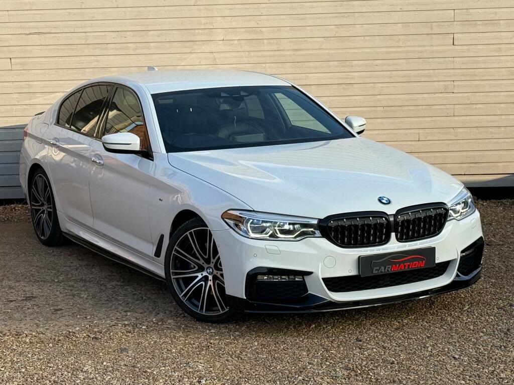 BMW 5 Series 3.0 530D M Sport Xdrive Euro 6 Ss YL17EXA White #2