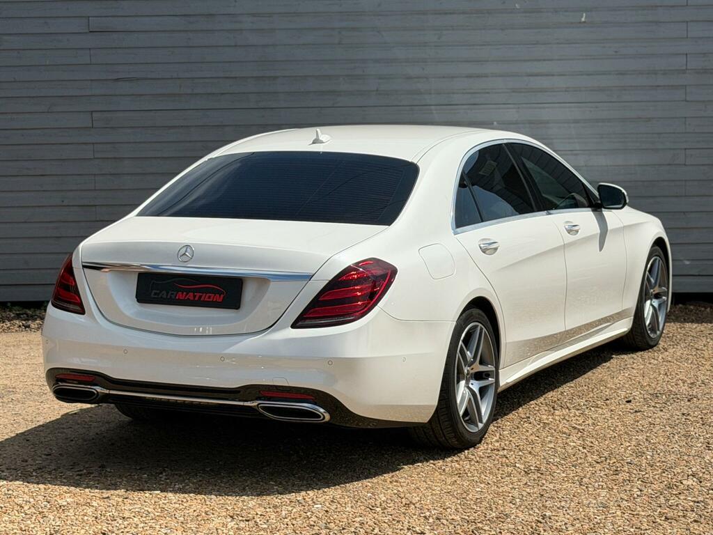 Mercedes-Benz S Class 2.9 S350ld Amg Line G-tronic Euro 6 Ss White #5