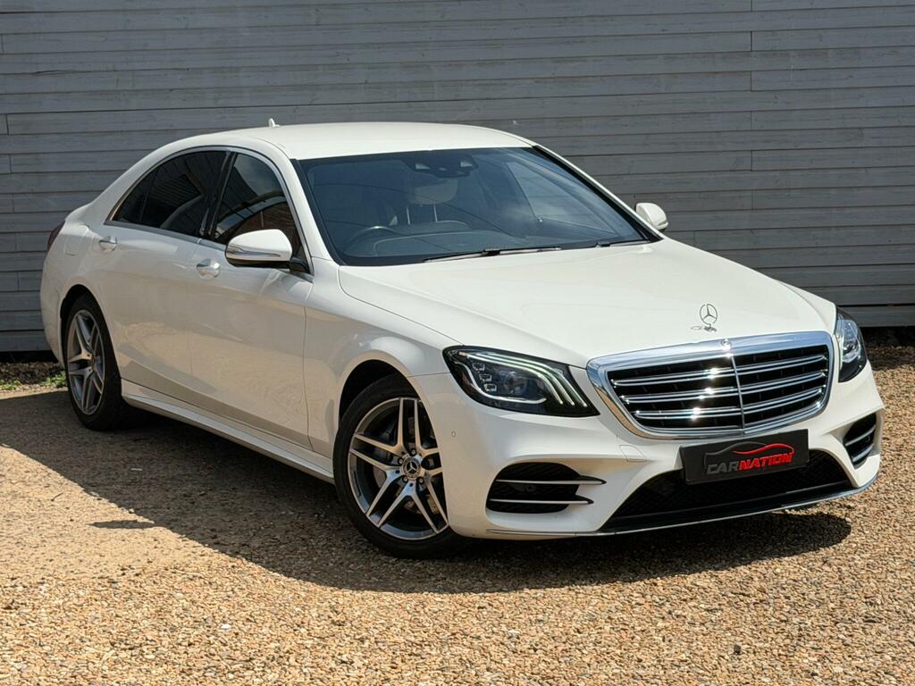 Mercedes-Benz S Class 2.9 S350ld Amg Line G-tronic Euro 6 Ss White #2