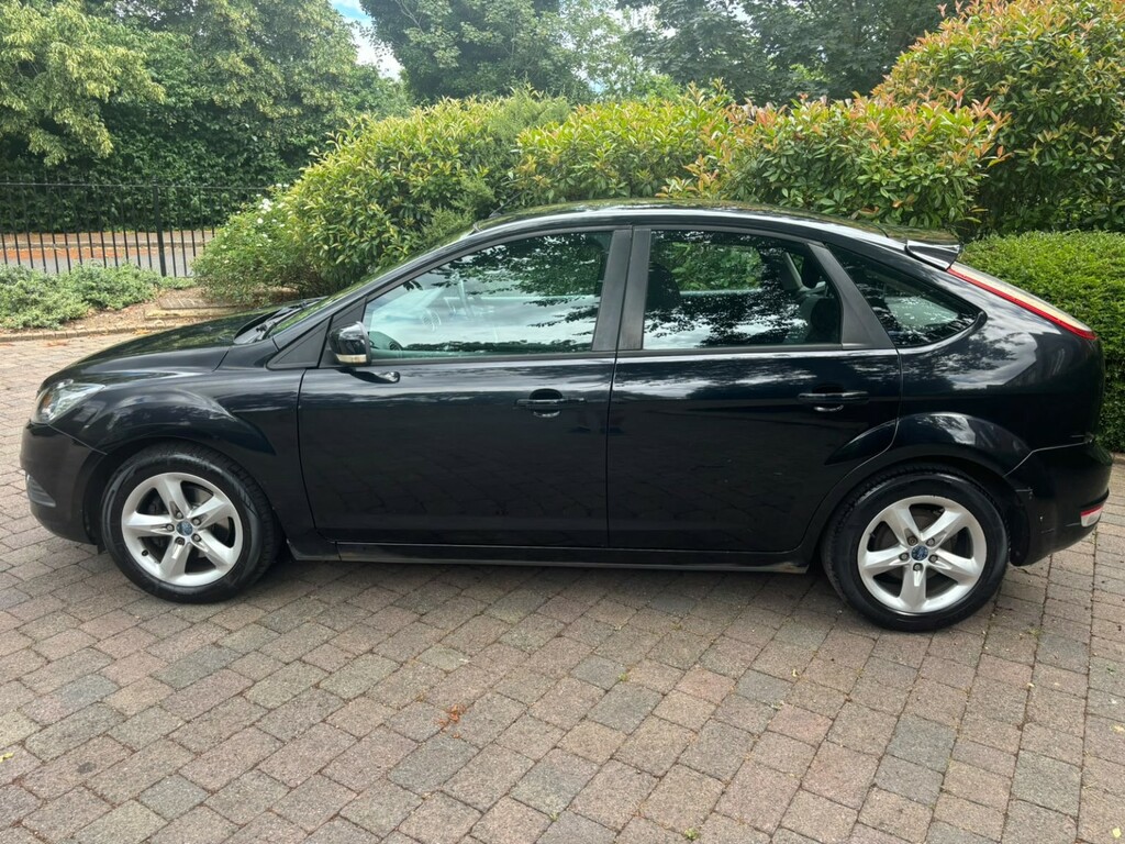Ford Focus 1.6 Zetec GJ09MWV Black #5