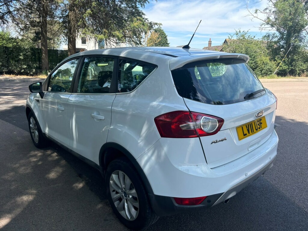 Ford Kuga 2.0 Tdci Titanium White #2