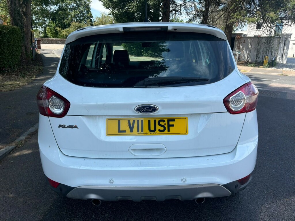 Ford Kuga 2.0 Tdci Titanium White #6
