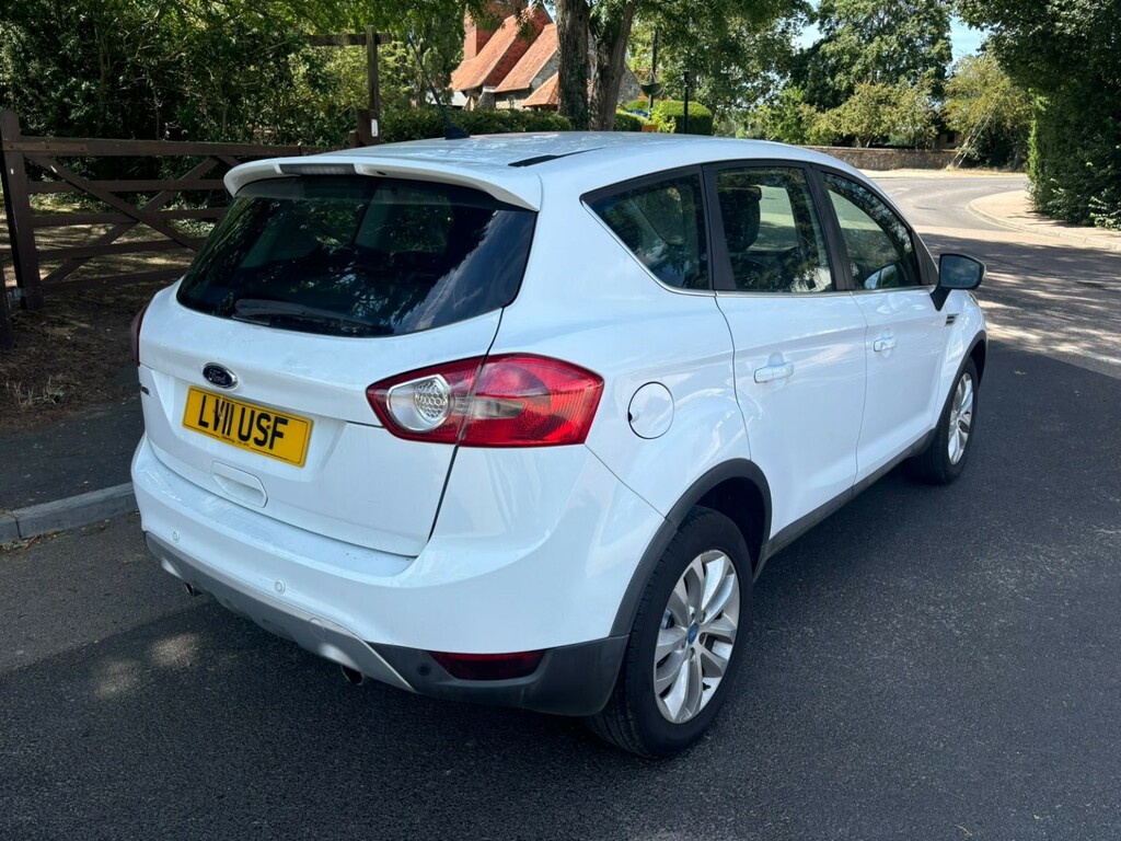 Ford Kuga 2.0 Tdci Titanium White #3