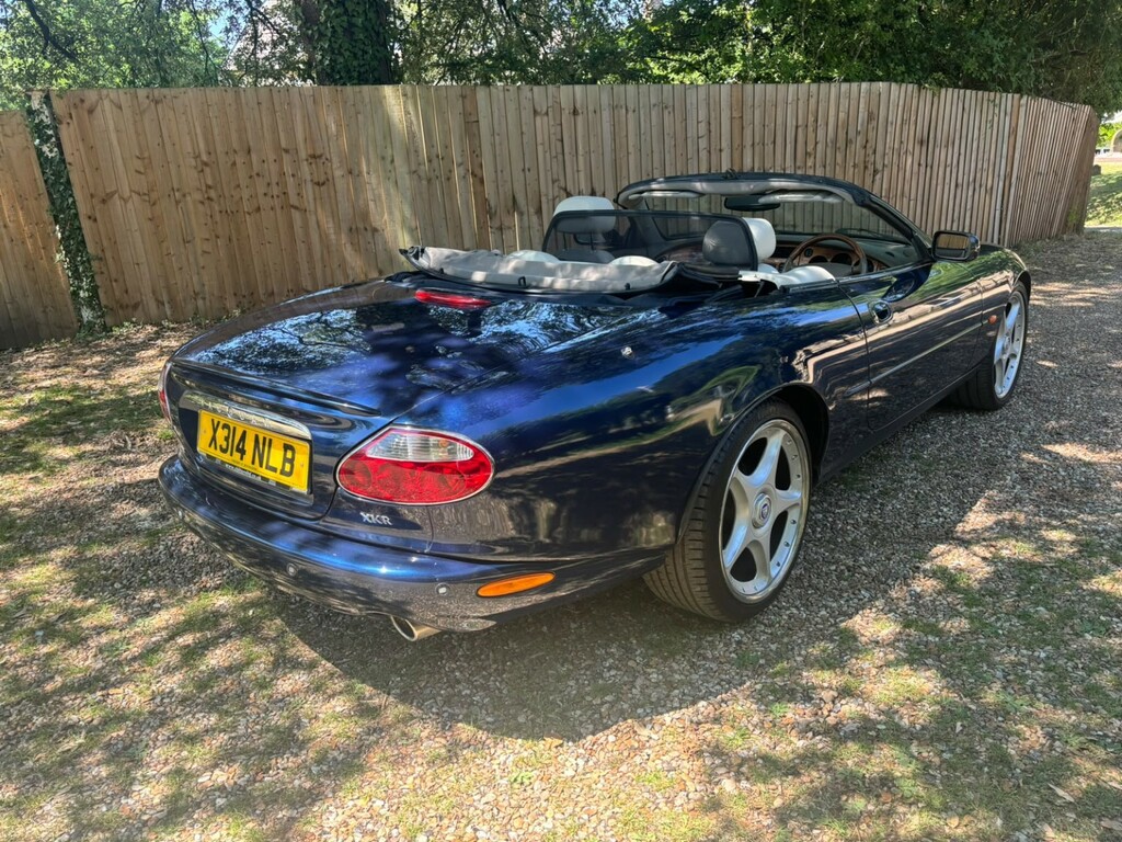 Jaguar XKR Convertible Blue #5