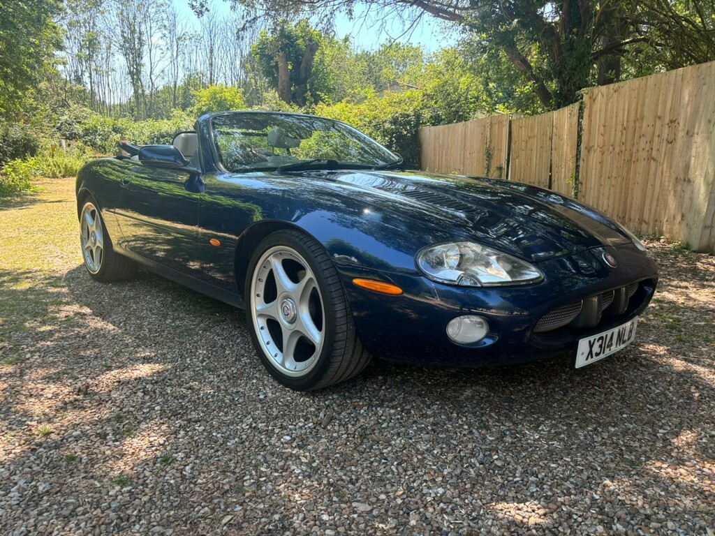 Jaguar XKR Convertible Blue #4