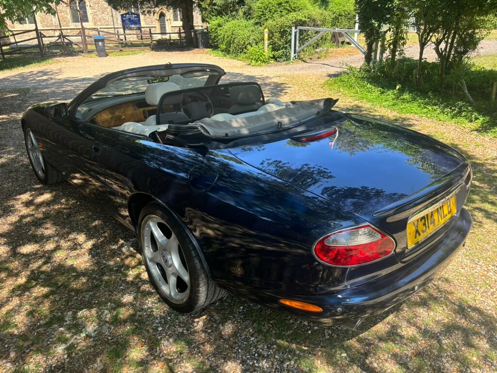 Jaguar XKR Convertible Blue #2