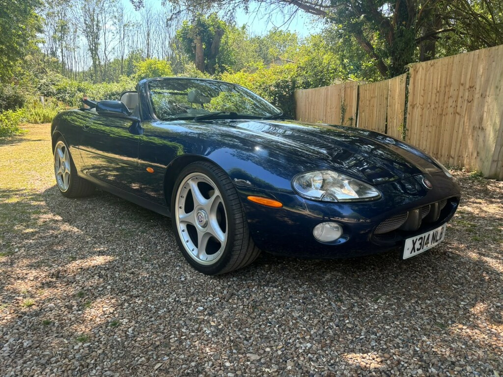Jaguar XKR Convertible Blue #3