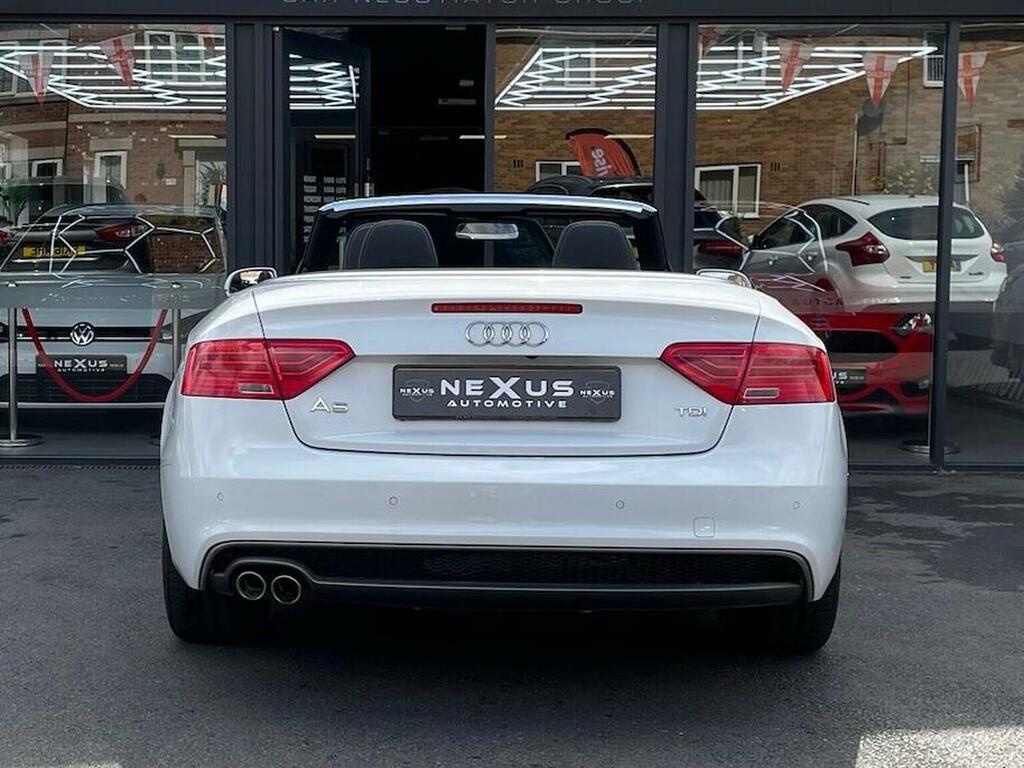 Audi A5 2.0 Tdi S Line Multitronic Euro 5 Ss White #5