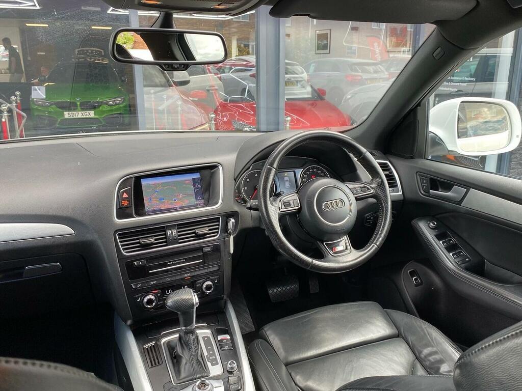 Audi Q5 2.0 Tdi S Line Plus S Tronic Quattro Euro 5 Ss White #6