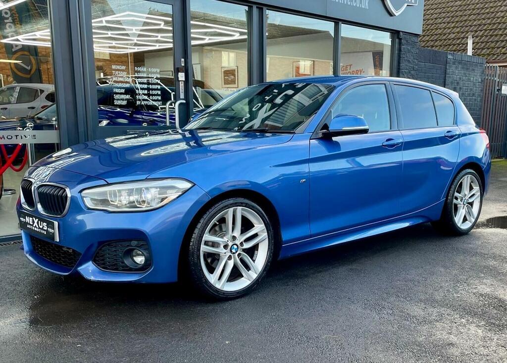 BMW 1 Series Hatchback 1.5 116D M Sport Euro 6 Ss 2016 Blue #4