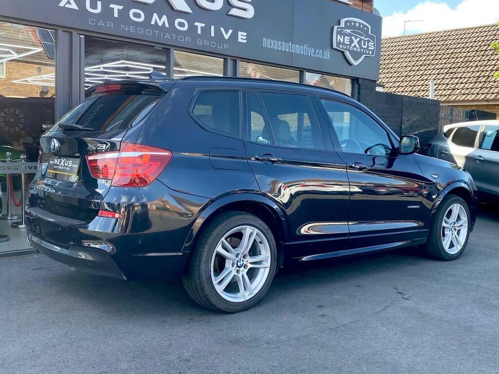 BMW X3 2.0 20D M Sport Steptronic Xdrive Euro 5 Ss Black #3