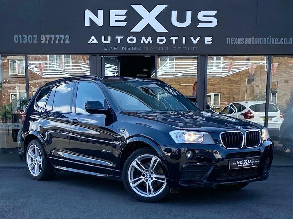 BMW X3 2.0 20D M Sport Steptronic Xdrive Euro 5 Ss Black