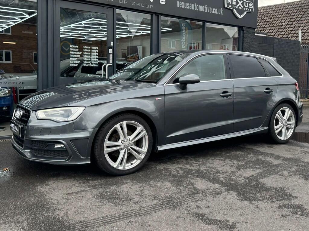 Audi A3 1.6 Tdi S Line Sportback Euro 6 Ss Grey #6