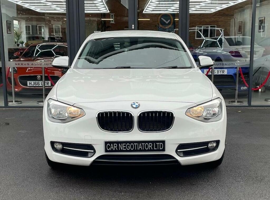 BMW 1 Series 2.0 116D Sport Euro 5 Ss White #4
