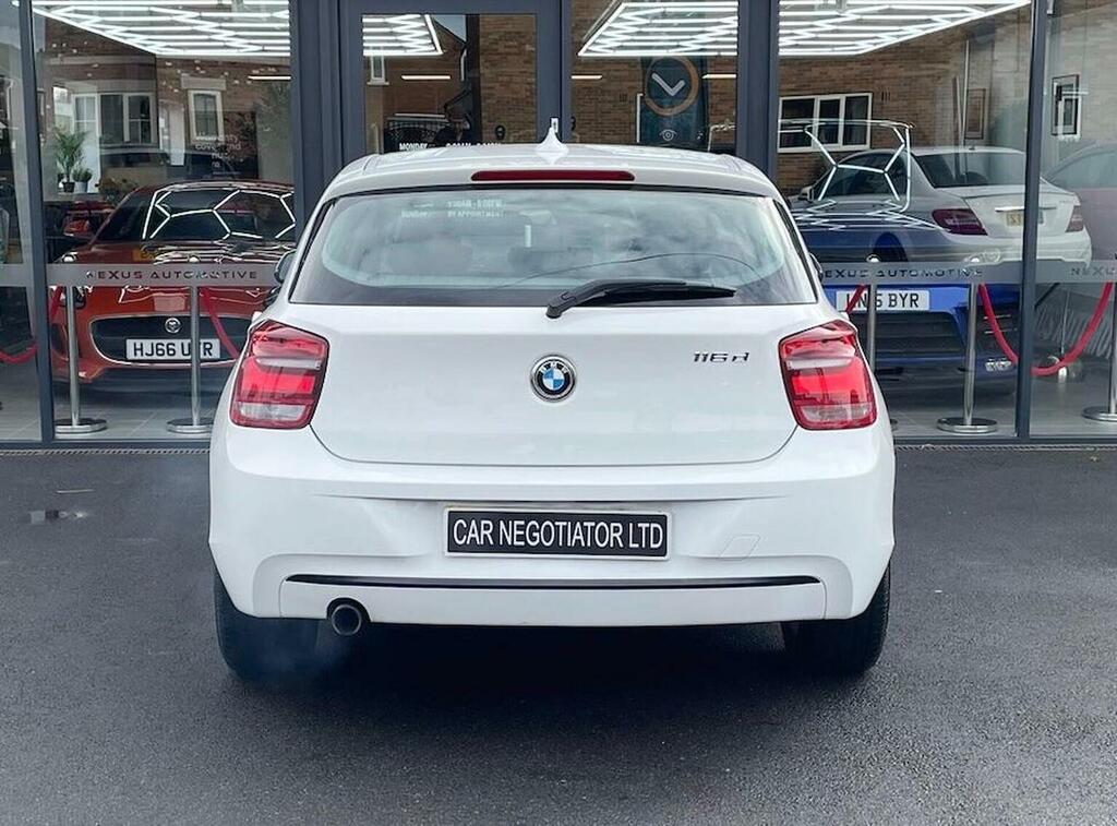 BMW 1 Series 2.0 116D Sport Euro 5 Ss White #5