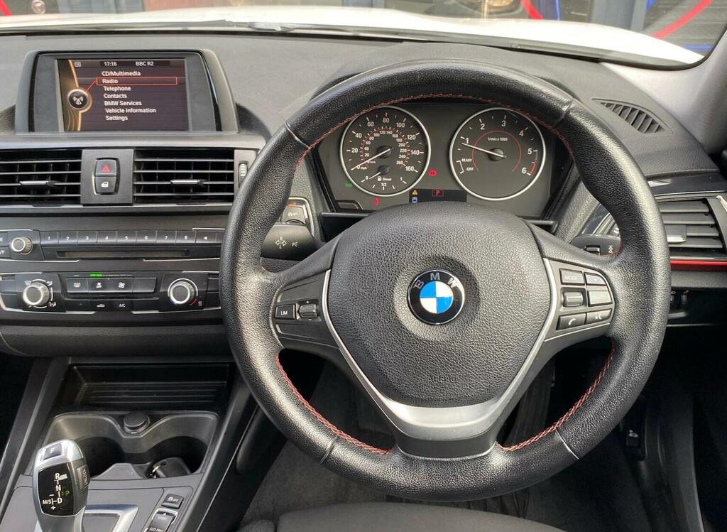 BMW 1 Series 2.0 116D Sport Euro 5 Ss White #6