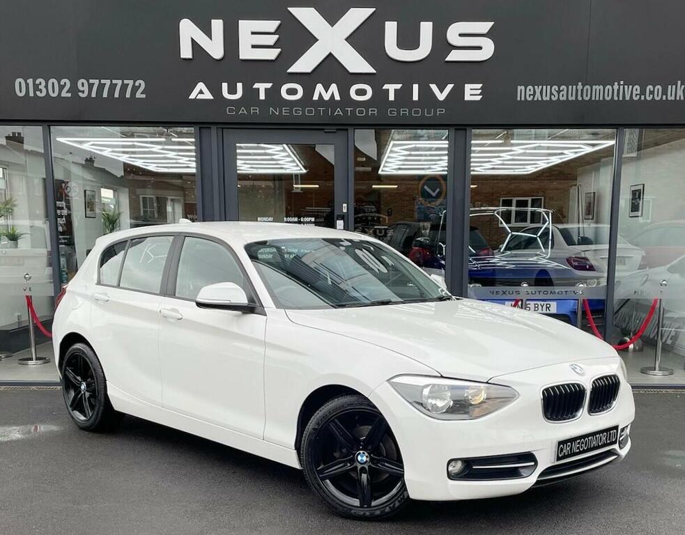 BMW 1 Series 2.0 116D Sport Euro 5 Ss White