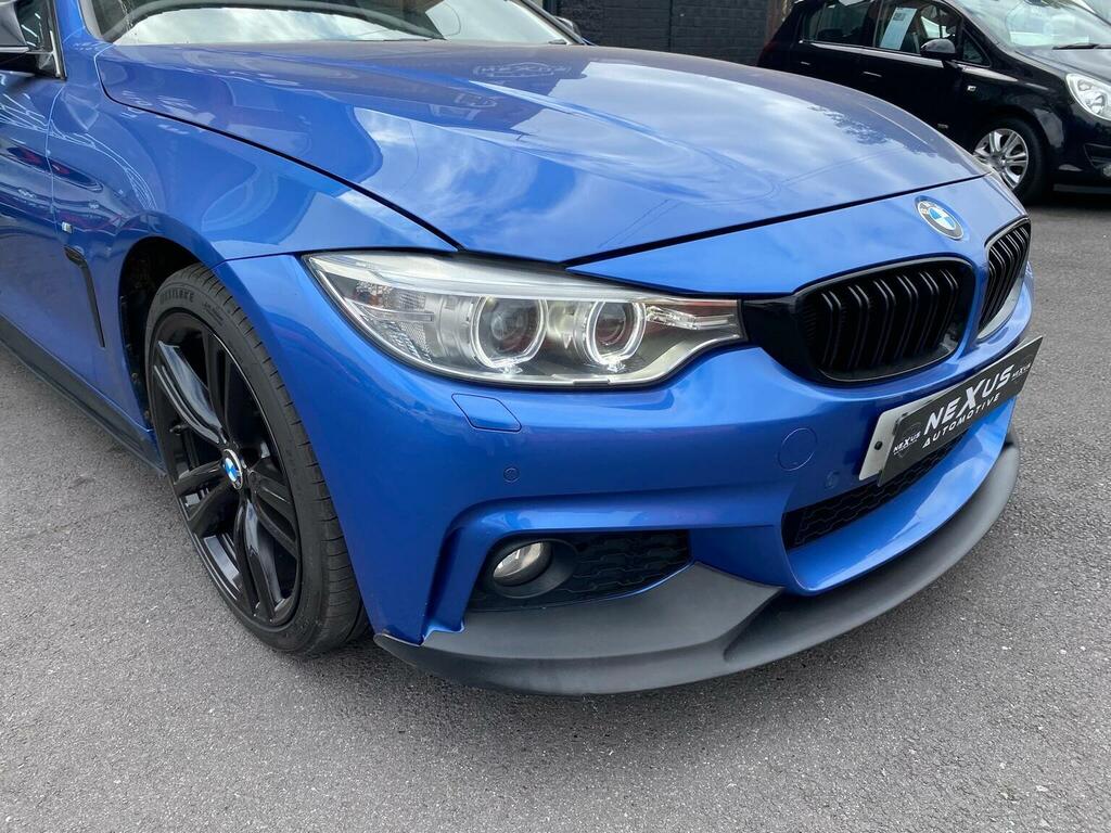 BMW 4 Series 2.0 420D M Sport Xdrive Euro 6 Ss Blue #4