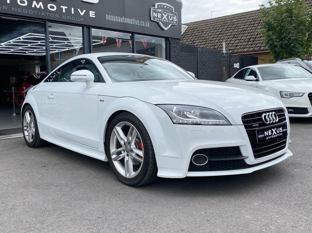 Audi TT 2.0 Tdi S Line Quattro Euro 5 White #6