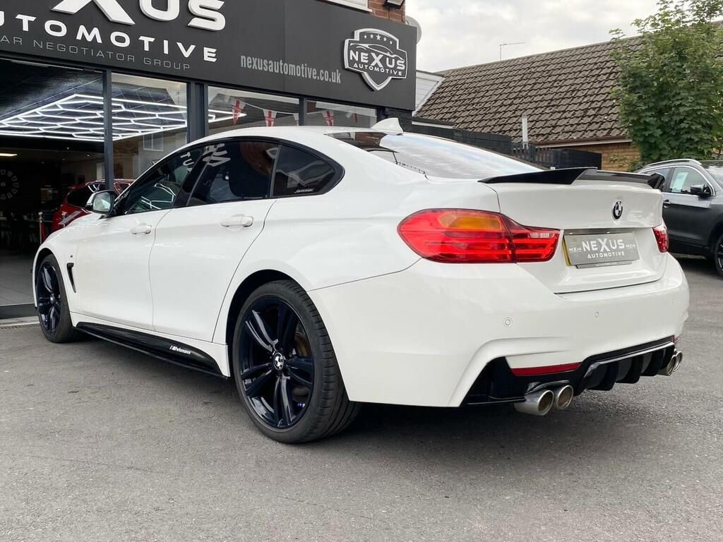 BMW 4 Series Gran Coupe 2.0 420D M Sport Euro 6 Ss White #3