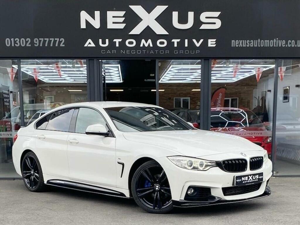 BMW 4 Series Gran Coupe 2.0 420D M Sport Euro 6 Ss White
