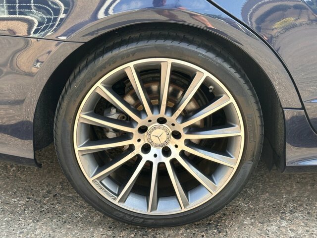 Mercedes-Benz CLS 2017 3.0 Cls350d V6 Amg Line Premium Plus Coupe Blue #6