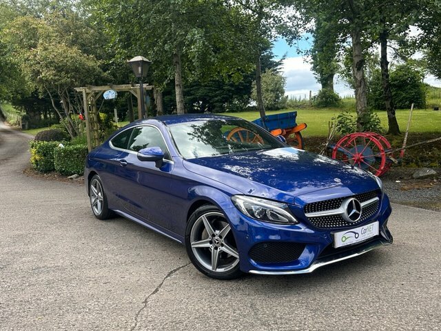 Mercedes-Benz C Class 2018 2.1 C220d Amg Line Coupe G-tronic Blue