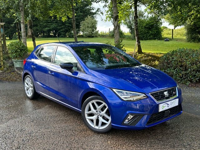 Seat Ibiza 2021 1.0 Tsi Fr Hatchback Euro 6 Blue