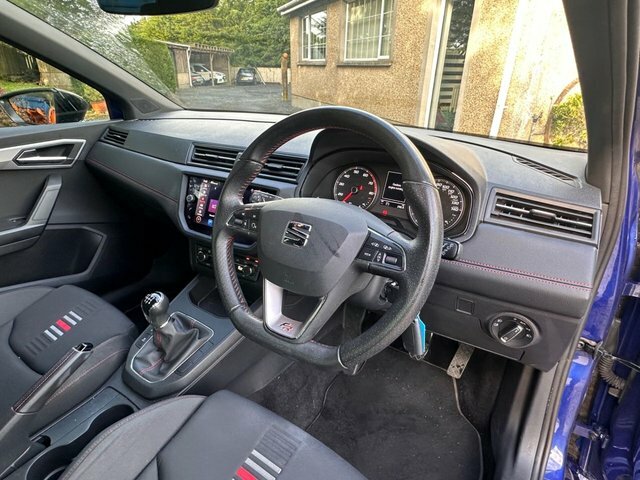 Seat Ibiza 2021 1.0 Tsi Fr Hatchback Euro 6 Blue #4