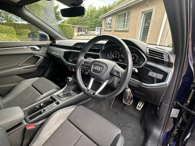 Audi Q3 2023 1.5 Tfsi Cod 35 S Line Sportback S Blue #5