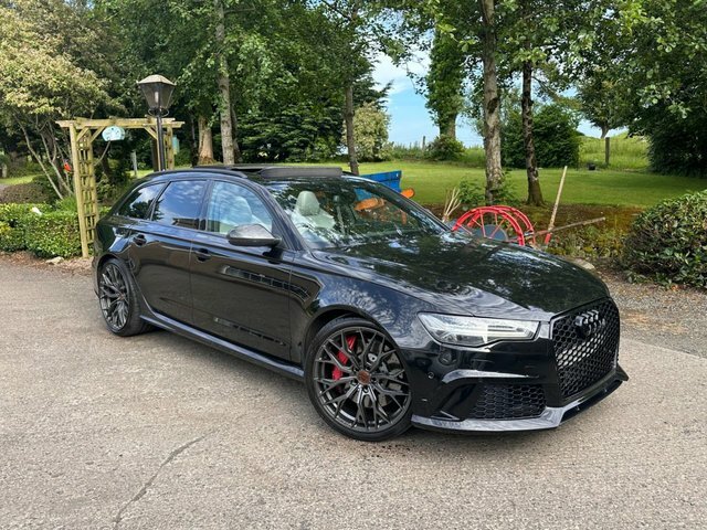 Audi RS6 Avant 2015 4.0 Tfsi V8 Estate Tiptronic Quatt Black #6