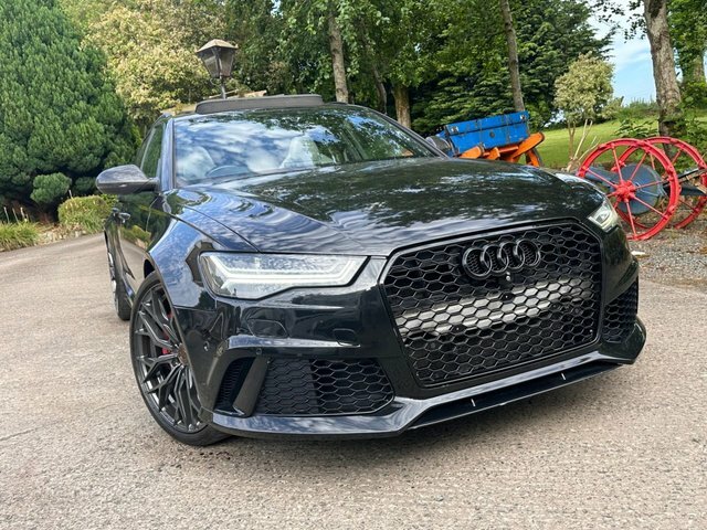 Audi RS6 Avant 2015 4.0 Tfsi V8 Estate Tiptronic Quatt Black #4