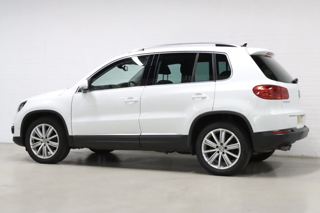 Volkswagen Tiguan Tdi Bluemotion Tech Match Edition BK65JHX White #6