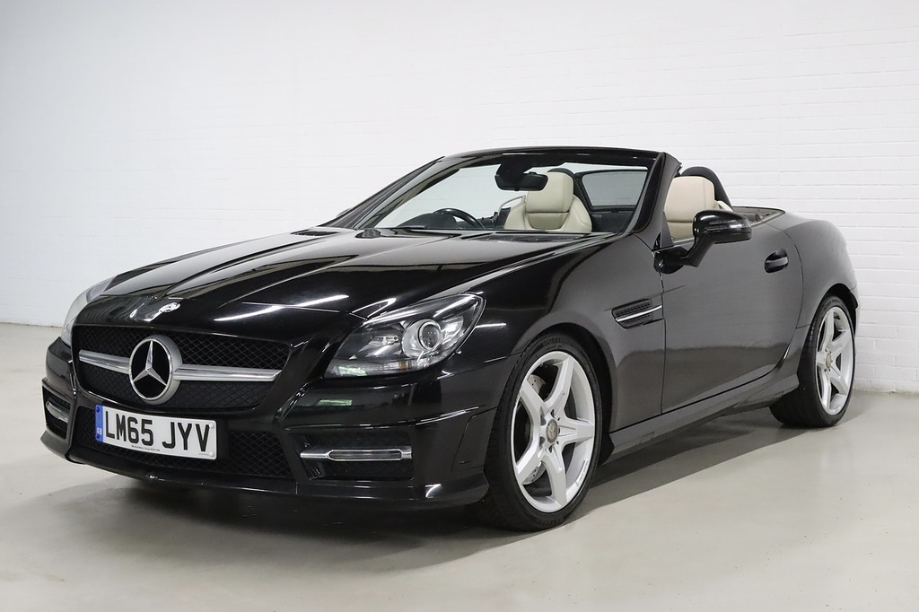 Mercedes-Benz SLK Slk250d Amg Sport Black #5