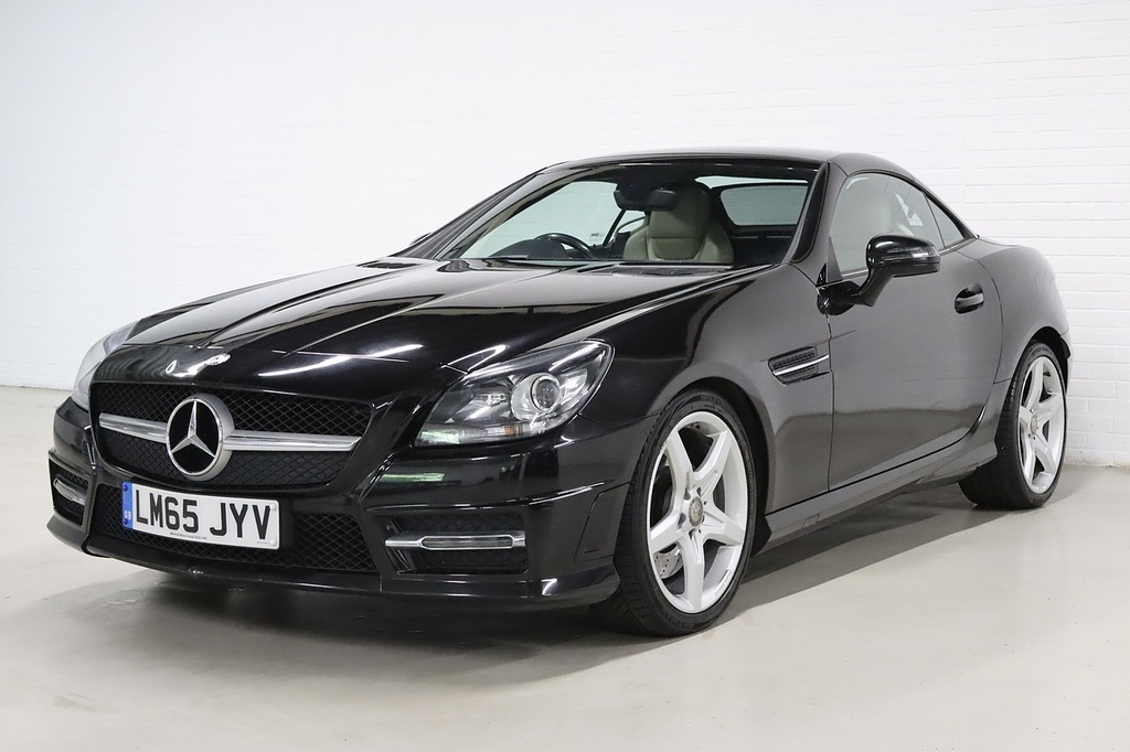Mercedes-Benz SLK Slk250d Amg Sport Black #6