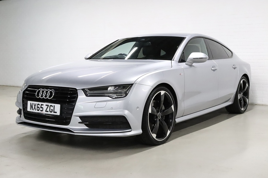 Audi A7 Tdi V6 Black Edition Silver #3