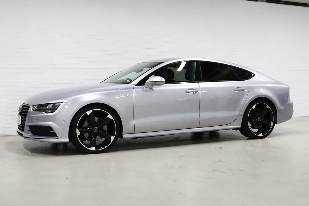 Audi A7 Tdi V6 Black Edition Silver #4