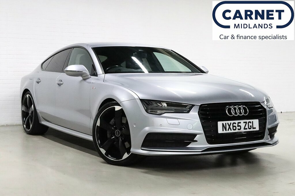 Audi A7 Tdi V6 Black Edition Silver