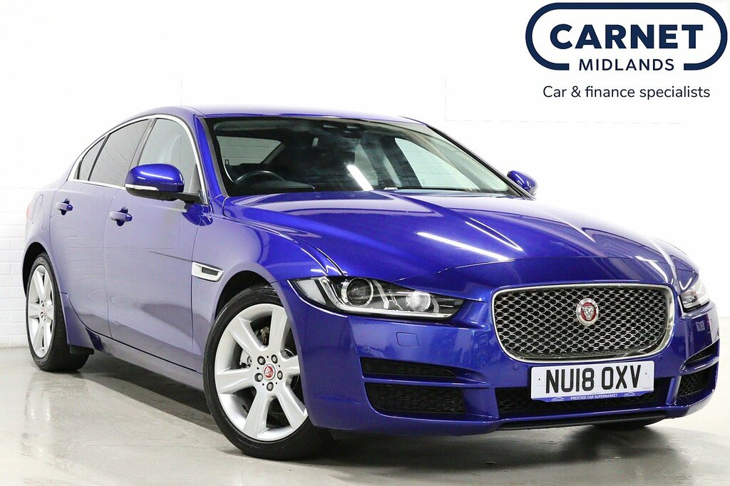 Jaguar XE D Portfolio Blue