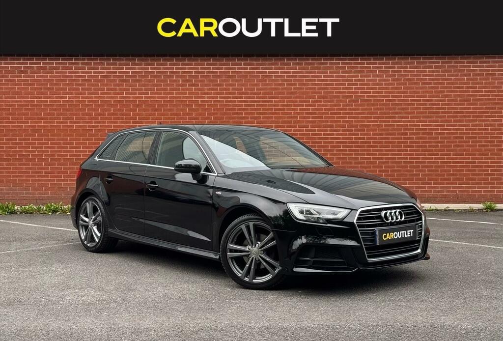 Audi A3 1.4 Tfsi Cod S Line Sportback Euro 6 Ss Black